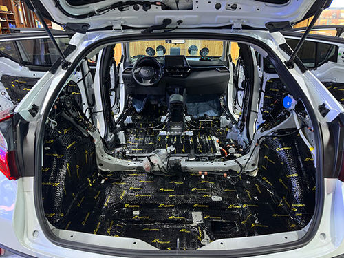 Toyota Yizawa строительный корпус звукоизоляции для всего автомобиля