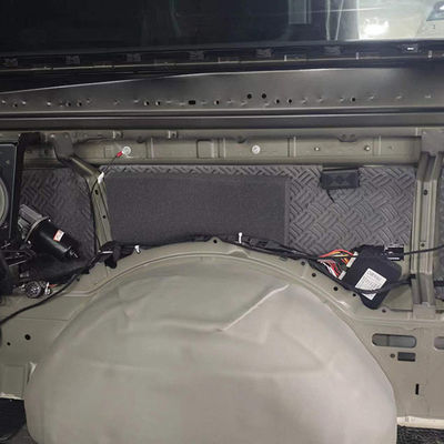 Dark Gray Acoustic Soundproofing Mat Polyurethane Car Sound Deadening Mat