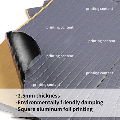 Хорошая цена 2.5 мм автомобильный экологически чистый амортизатор вибрации / Автомобильный звукозащитный ковер онлайн