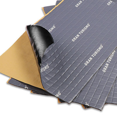 Хорошая цена 2 мм заглушитель / квадратный рельефный рисунок / тишина / Автомобильная звуковая и теплоизоляция онлайн